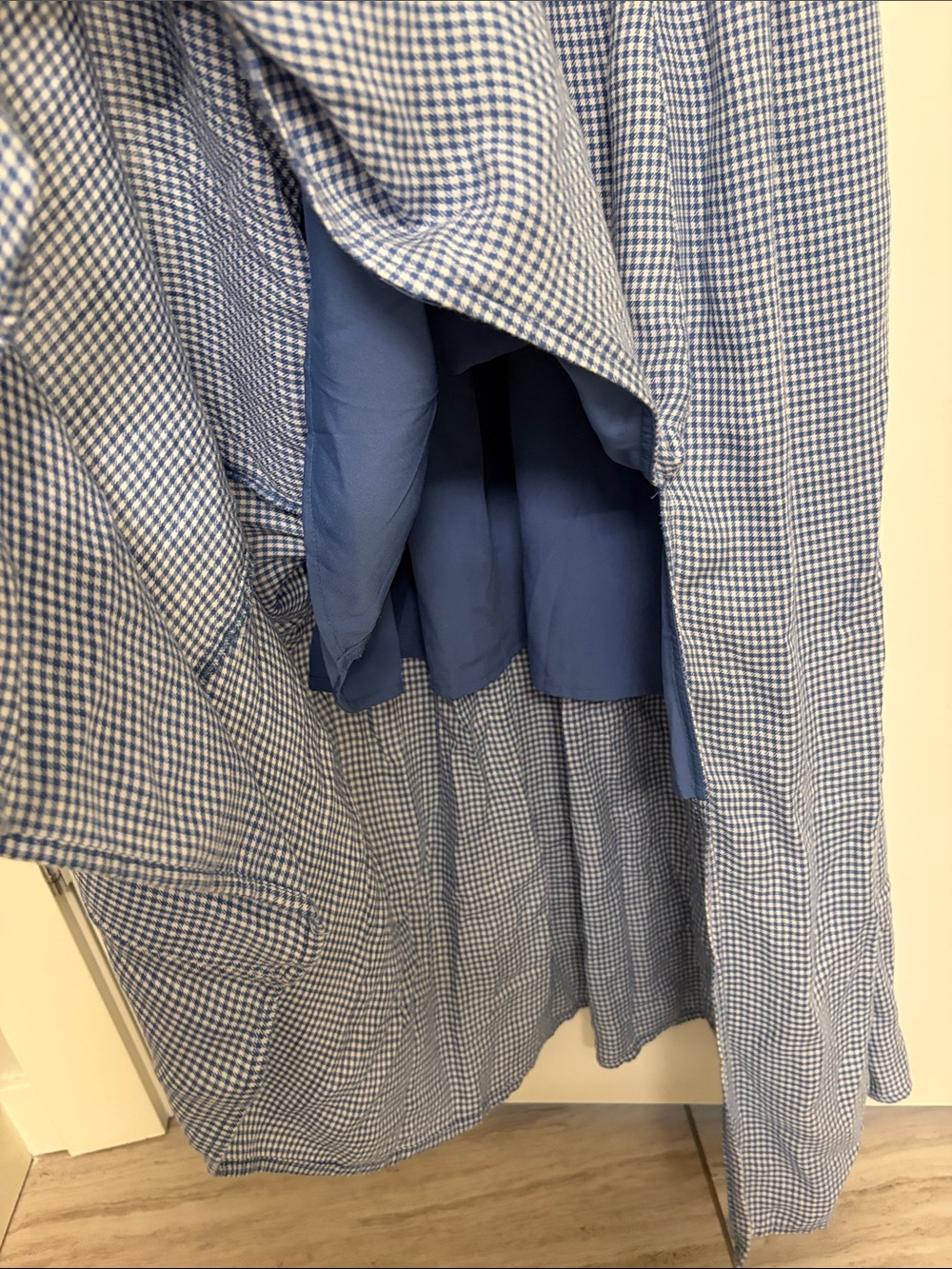 Holister Blue and White Summer Dress - Picture 4 of 4